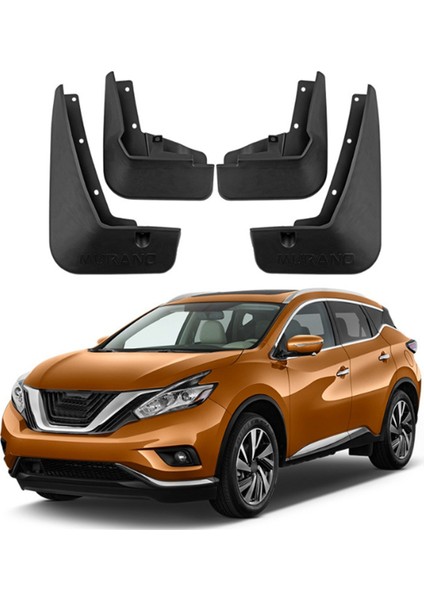 Nissan Murano Için Mudguard 2015-2023 Ön Arka Çamurluk Çamur Flaps Guard Sıçrama Flep Mudguards Araç Aksesuarları (Yurt Dışından) indirimleri