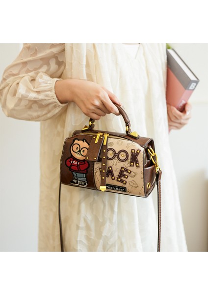 Yeni Kore Moda Çantası Çizgi Film Omuz Yastık Çantası (Yurt Dışından) indirimleri