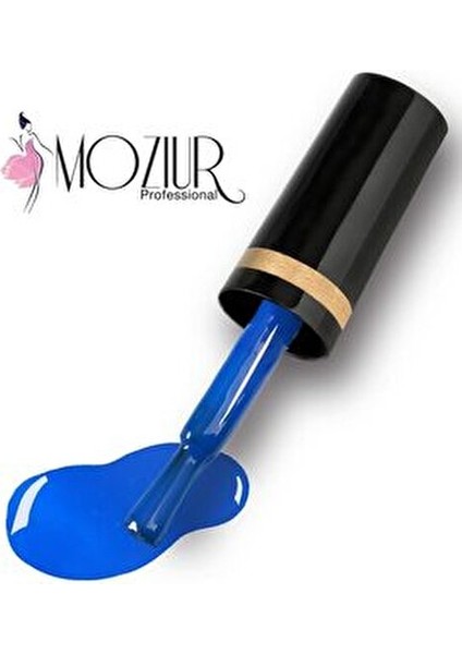 UV LED Kalıcı Oje H042 Canlı Mavi Renk 10 ml Uzun Süreli Kullanım İçin indirimleri