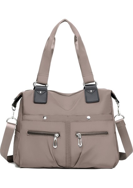 Moda Hafif Oxford Kumaş Postacı Çantası Kore Tarzı Bayan Büyük Kapasiteli Su Geçirmez Seyahat Çantası Alışveriş Çantası Omuz Çantası (Yurt Dışından)