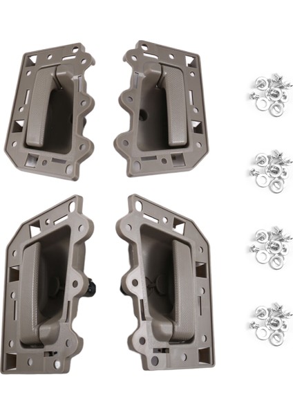 4pcs/jeep Grand Cherokee Için Iç Kapı Kolu Set Grand Cherokee 2005-2011 Lhd 1JV471J3AA 1JV461J3AA 5HR411J3AK 5HR421J3AK, A (Yurt Dışından)
