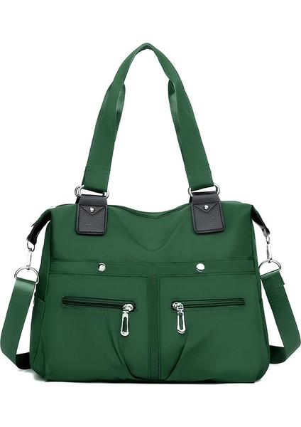 Moda Hafif Oxford Kumaş Postacı Çantası Kore Tarzı Bayan Büyük Kapasiteli Su Geçirmez Seyahat Çantası Alışveriş Çantası Omuz Çantası (Yurt Dışından)