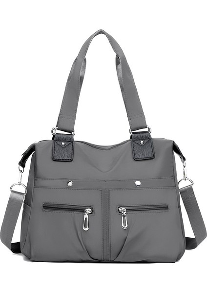 Moda Hafif Oxford Kumaş Postacı Çantası Kore Tarzı Bayan Büyük Kapasiteli Su Geçirmez Seyahat Çantası Alışveriş Çantası Omuz Çantası (Yurt Dışından)