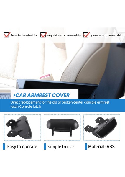 Otomatik Otomatik Koltuk Kapağı Kilit Merkezi Konsol Honda Civic Için Mandal Kilitli Koltuk Kapağı 2007 2008 2009 2011 2012 2012 2013 83451-SNA-A01ZA Honda Parçaları (Yurt Dışından) indirimleri
