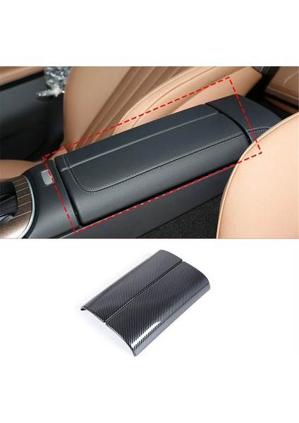 Merkez Konsol Kolvesi Kutusu Panel Mercedes Benz E Sınıfı W214 2024 Iç Aksesuarlar Karbon Fiber (Yurt Dışından) indirimleri