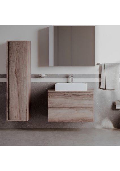 Next Kare Beyaz Delikli Lavabo 50x50 Cm NX256 indirimleri