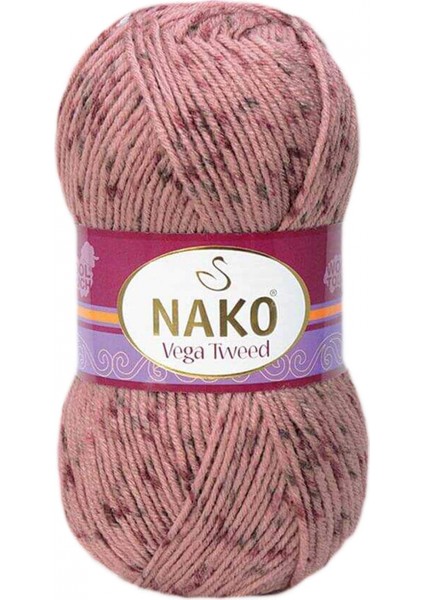 5 Adet Vega Tweed Premium Akrilik El Örgü Ipi Yünü No: 31760 indirimleri
