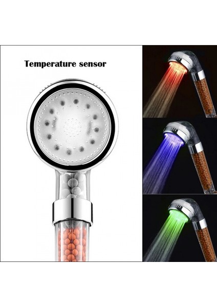 Tasarruflu Boncuklu Ledli Duş Başlık-pil Veya Elektrik Gerekmez Kinetik Enerjili fiyatları