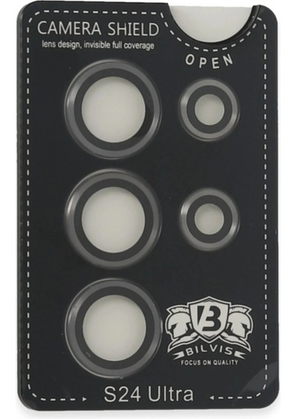 Samsung Galaxy S24 Ultra Bilvis Titan Kamera Lens - Titan Gri fiyatları