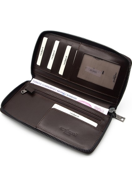 Kahve Gladyatör Deri Ünisex Cüzdan 21055G66 fırsatları