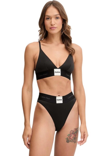 Kadın Siyah Desteksiz Üçgen Bralet Sütyen LV00QF8610 fiyatları