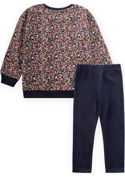 Desenli Sweatshirt Takım 4-12 Yaş Lacivert fiyatları