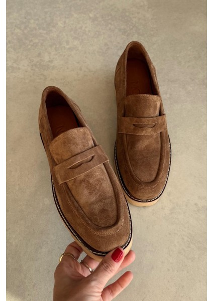 Montana Toprak Hakiki Deri Loafer