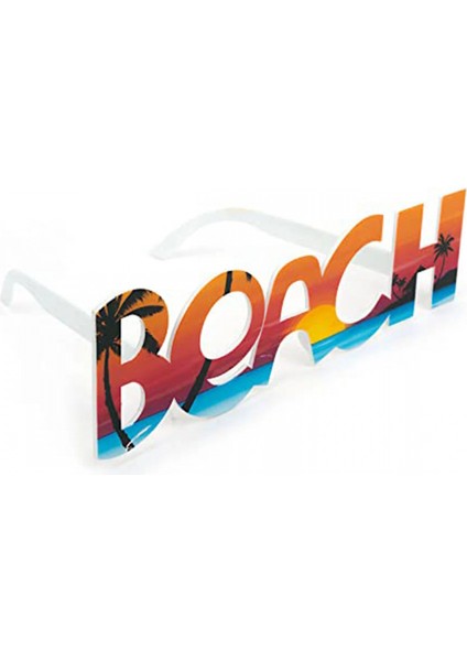 Beach Yazılı Parti Gözlüğü fırsatları