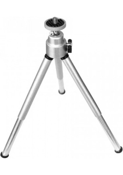Metalik Renk Tripod 3 Yönlü Profesyonel Mini