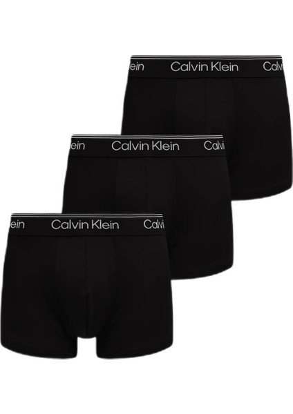 Erkek Siyah Low Rise Trunk Boxer 3’lü Paket LV00NB4409