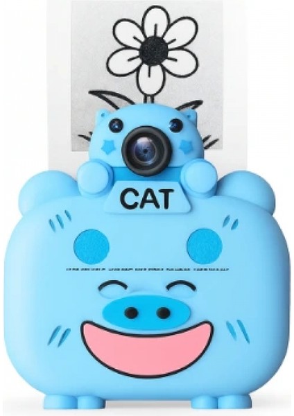 Kameralı Fotoğraf Yazıcısı Mavi Renk fiyatları