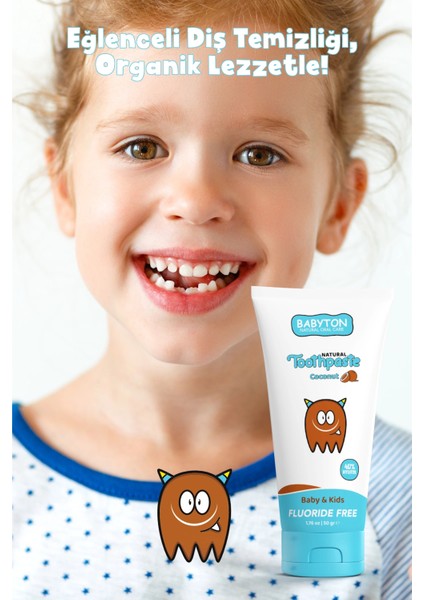 Hindistan Cevizi Doğal Diş Macun 3'lü Set 50 gr x3 indirimleri