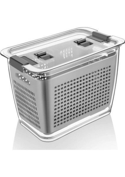 Lossa Süzgeçli Ve Bölmeli Organizer Meyve Sebze Saklama Kabı 5 Lt fiyatları