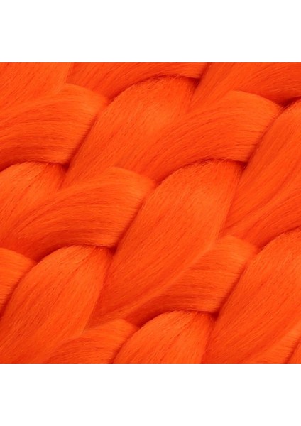 Sentetik Örgülük Saç Esperer 100 Gr. - Turuncu modelleri