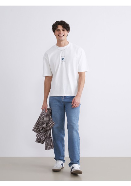 Yeni Sezon Baggy Fit Erkek Jean Pantolon