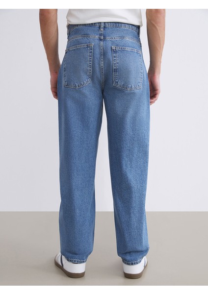 Yeni Sezon Baggy Fit Erkek Jean Pantolon fırsatları