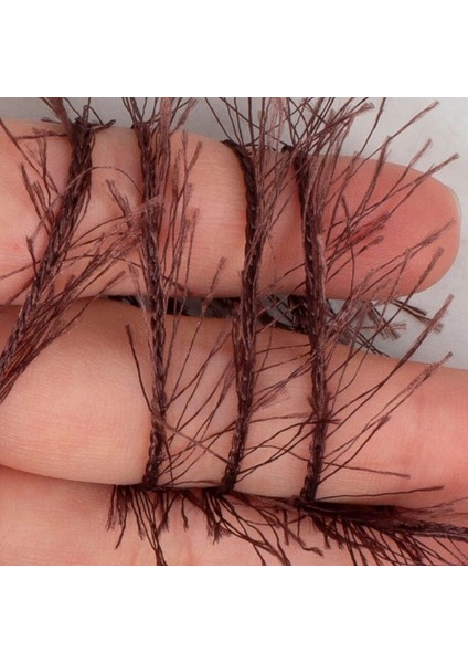 Loren Furry Kahverengi El Örgü İpi - RF093 - 34064 modelleri