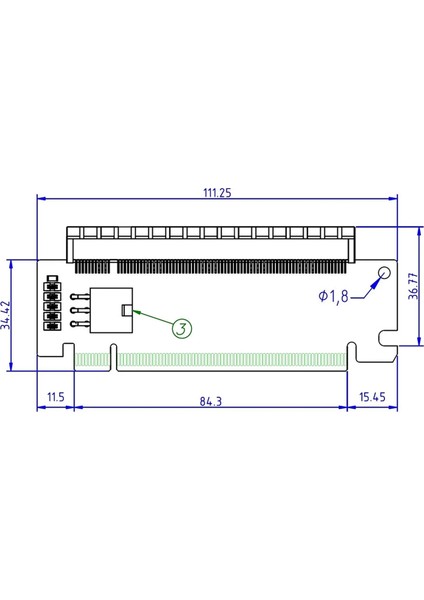 Yüksek Hızlı Pcı Express 5.0 16X Yükseltici Genişletilmiş Kart Pcı-E - Pcıe 16X Yuva Konnektörleri 1u 2u Sunucu Için Pcıe X16 Dönüştürücü (Yurt Dışından) indirimleri