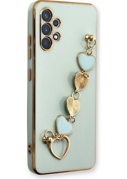 Samsung Galaxy A32 Kılıf Esila Silikon - Su Yeşili