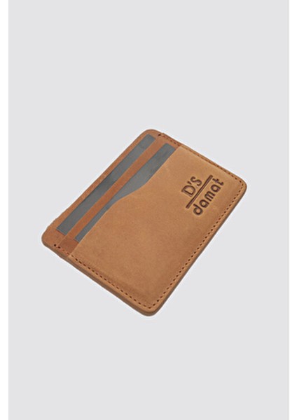 Taba Deri Cüzdan Kartlık Bölmeli Ergonomik Tasarım ile Günlük Kullanım İçin Uygun indirimleri