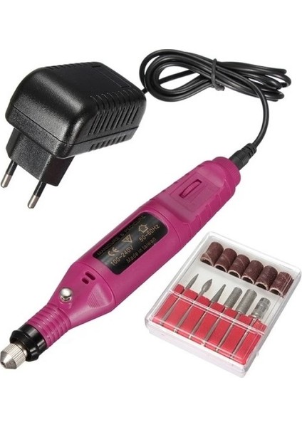 Manikür Pedikür Kalıcı Oje Ve Protez Tırnak Uygulamaları İçin Elektrikli Tırnak Törpüsü fiyatları