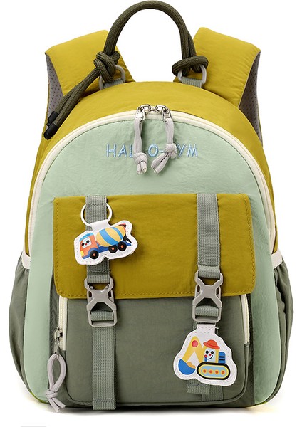 Anaokulu Okul Çantası 3-6 Yaş Sırt Çantası Açık Oyun Atıştırmalık Çantası (Yurt Dışından)