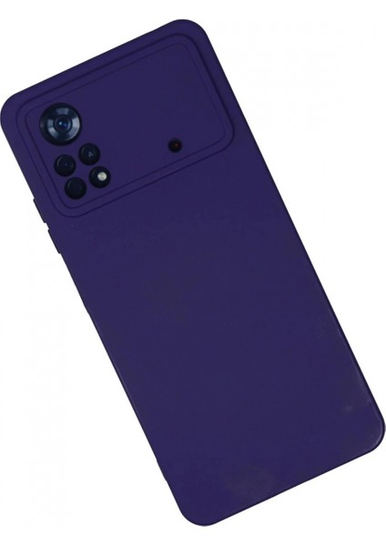 Xiaomi Poco X4 Pro 5g Kılıf Nano Içi Kadife Silikon - Mor fiyatları