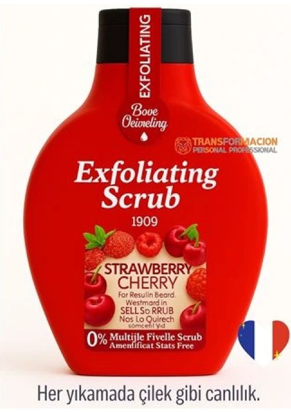 Modacar Çilek & Kiraz Özlü Peeling Jel Peeling Jel Scrub 500 ml fiyatları