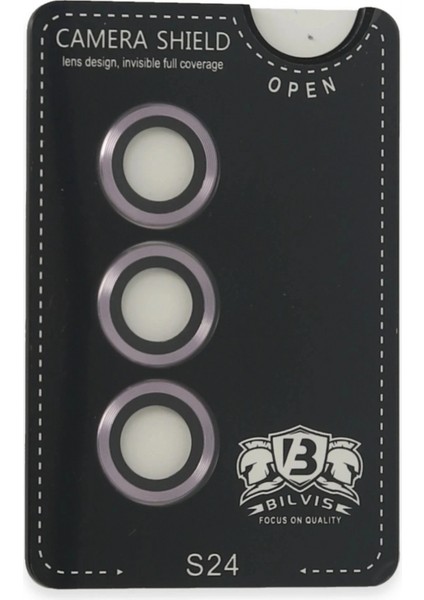Samsung Galaxy S24 Bilvis Titan Kamera Lens - Derin Mor fiyatları