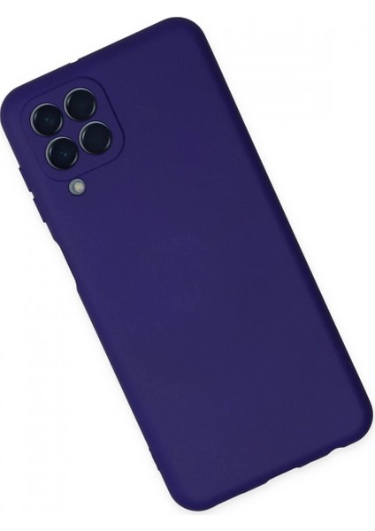 Samsung Galaxy M33 Kılıf Nano Içi Kadife Silikon - Mor fiyatları