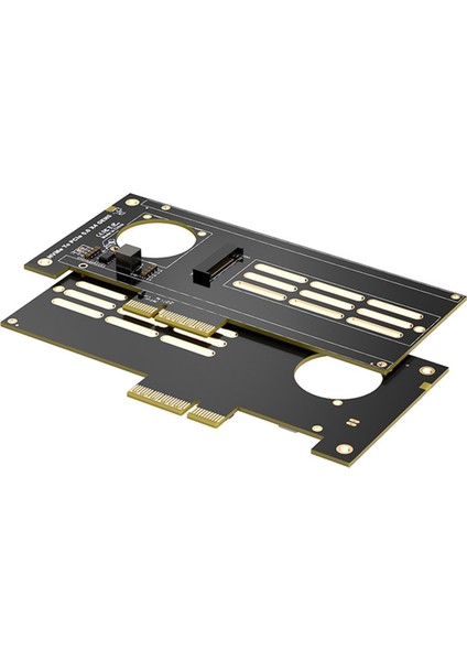 Pcıe 5.0 X4 - Nvme Adaptör Kartı Pcıe 5.0 4x SSD Dönüştürücü M.2 Nvme SSD Adaptörü Alüminyum Soğutucu ile Pc Bilgisayar Için (Yurt Dışından) fiyatları