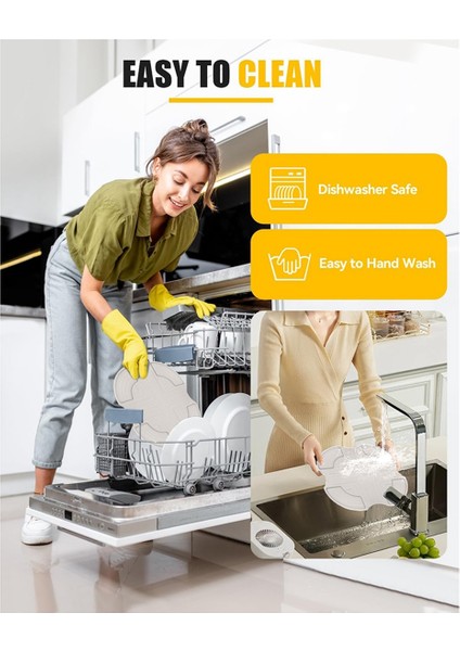 Ninja Crispi Cam Fritöz FN101 Için Silikon Isıya Dayanıklı Matlar Yeniden Kullanılabilir Yangına Dayanıklı Isıya Dayanıklı Sıcak Altlıklar (Yurt Dışından) indirimleri