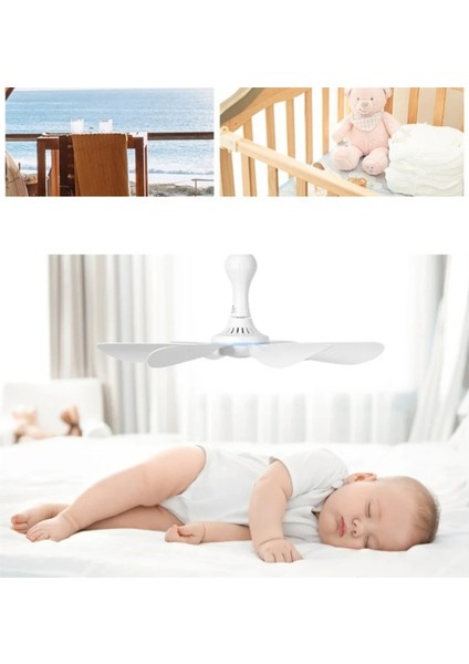 Sessiz 6 Yaprak USB ile Çalışan Tavan Gölgelik Vantilatörü Uzaktan Kumandalı Zamanlama 4 Hızlı Asılı Vantilatör Kamp Yatağı Yatakhanesi Için (Yurt Dışından) modelleri