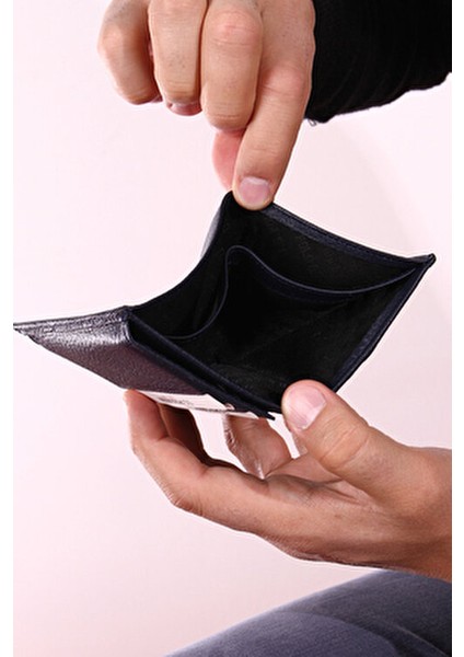 Deri Cüzdan 100 Hakiki Deri 9 Kart Bölmeli Şık Tasarım