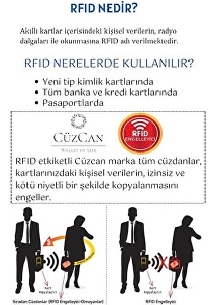 Creen Unisex Hakiki Deri Telefon Cüzdanı 8 Kart Bölmeli Şık Tasarım