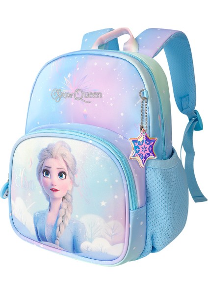 Frozen Anaokulu Okul Çantası Ilkokul Öğrencisi Prenses Elsa Hafif Çocuk Sırt Çantası Dışarı Seyahat Çantası (Yurt Dışından)