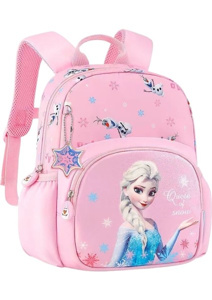Frozen Anaokulu Okul Çantası Ilkokul Öğrencisi Prenses Elsa Hafif Çocuk Sırt Çantası Dışarı Seyahat Çantası (Yurt Dışından)