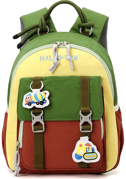 Anaokulu Okul Çantası 3-6 Yaş Sırt Çantası Açık Oyun Atıştırmalık Çantası (Yurt Dışından)