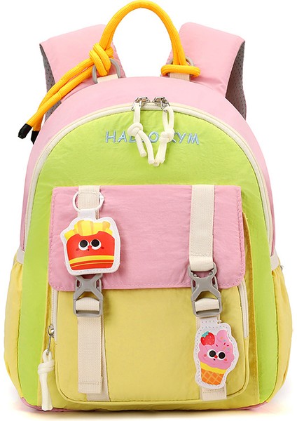 Anaokulu Okul Çantası 3-6 Yaş Sırt Çantası Açık Oyun Atıştırmalık Çantası (Yurt Dışından)