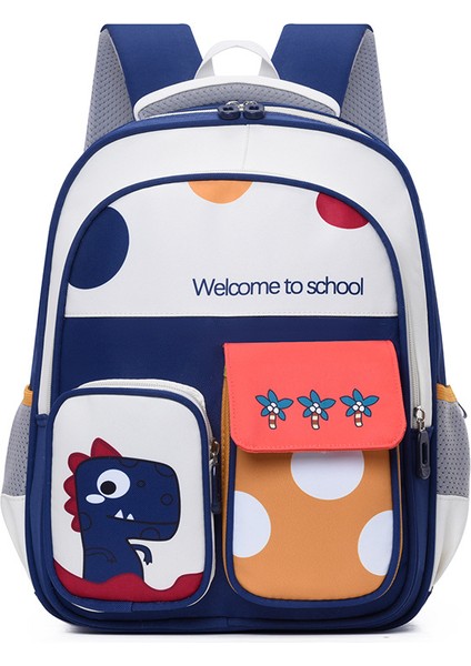 Yeni Çocuk Okul Çantası Erkek ve Kız Çizgi Film Sırt Çantası (Yurt Dışından)
