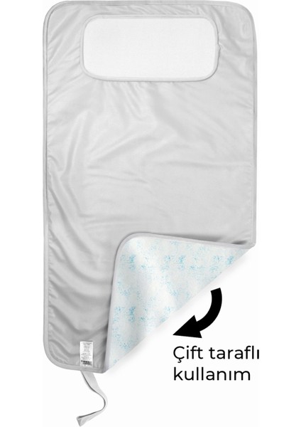 Anne Bebek Bakım Örtüsü Yenidoğan Alt Açma Değiştirme SolidYesil Organizer Pedi Minderi Çift Taraflı