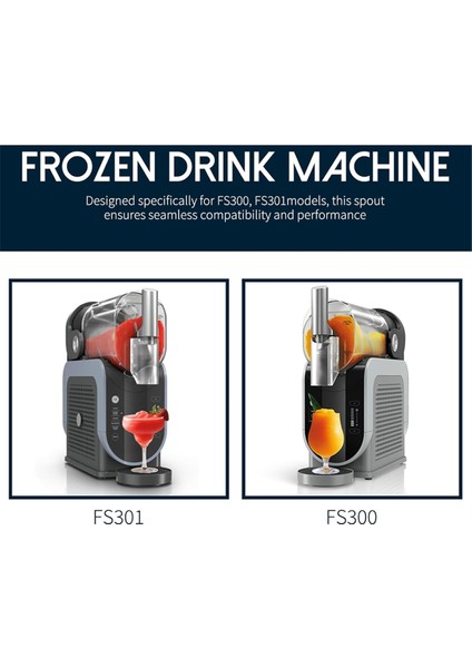 Ninja Slushie FS301/FS300 Dondurulmuş Içecek Makinesi Yedek Aksesuarları Için Yedek Burgu (Yurt Dışından) modelleri