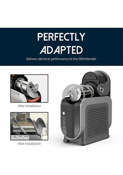 Ninja Slushie FS301/FS300 Dondurulmuş Içecek Makinesi Yedek Aksesuarları Için Yedek Burgu (Yurt Dışından) fırsatları