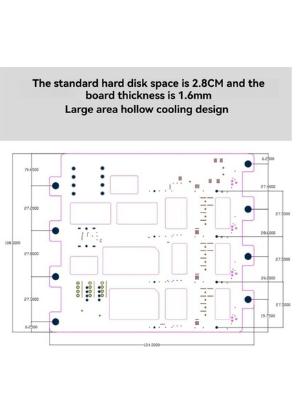 Nas Depolama Sunucusu Için Sas/sata Sabit Disk Arka Paneli 6 Gbps SFF8643 - 4 Bölmeli HDD SSD Adaptörü Büyük 4d Güç Kaynağı (Yurt Dışından) modelleri